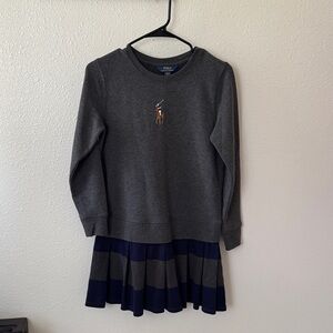 Polo by Ralph Lauren Big Pony Fleece Sweatshirt Dress